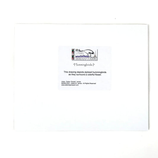 Dalton James "Hummingbirds I " Print-Indian Pueblo Store