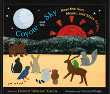 Load image into Gallery viewer, Coyote and the Sky: How the Sun, Moon, and Stars Began-Indian Pueblo Store
