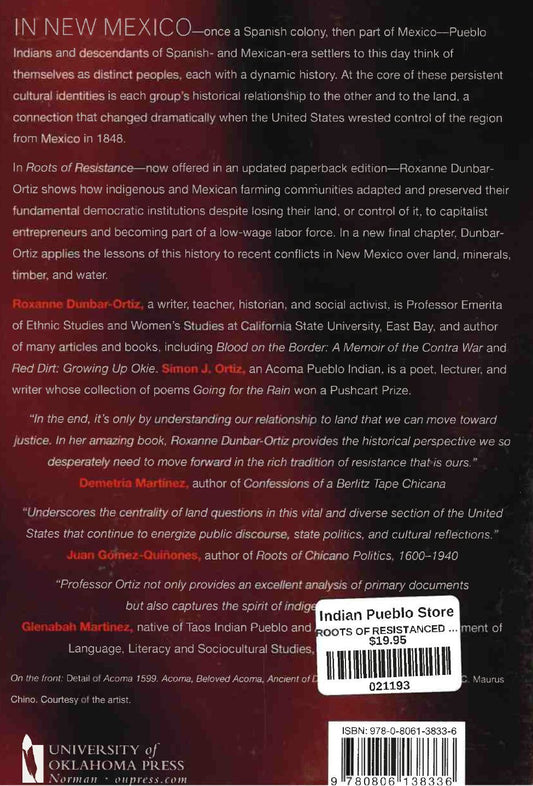 Roots of Resistance: A History of the Land Tenure in New Mexico-Indian Pueblo Store