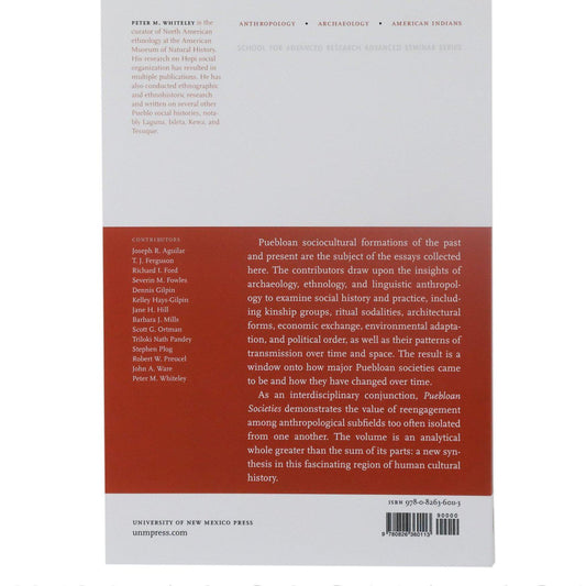 Puebloan Societies: Homology and Heterogeneity in Time and Space - Shumakolowa Native Arts
