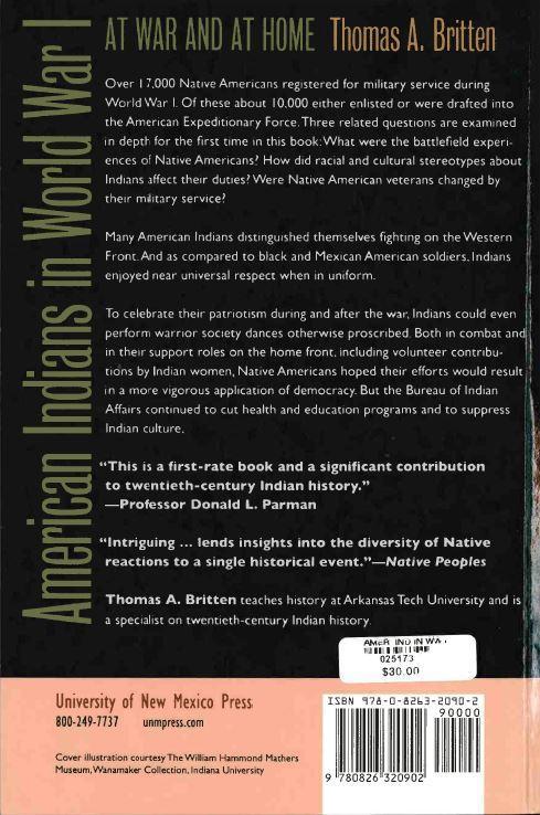 American Indians in World War I: At War and At Home-Indian Pueblo Store