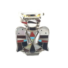 Load image into Gallery viewer, Bobby and Corrine Shack Thunderbird Inlay Watch-Indian Pueblo Store
