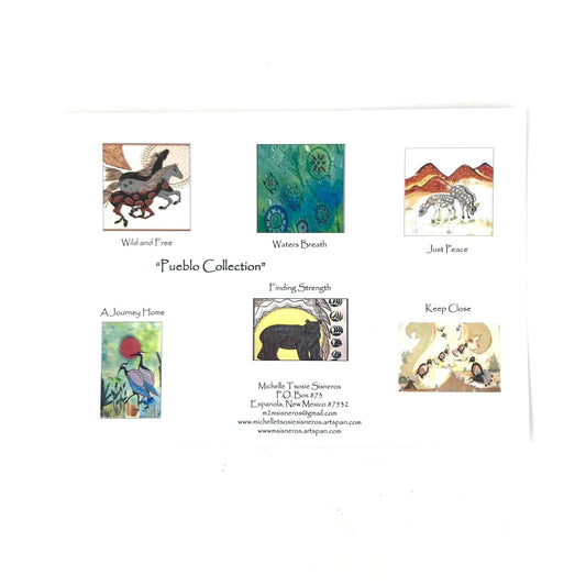 Michelle Tsosie Sisneros Pueblo Collection Card Set-Indian Pueblo Store