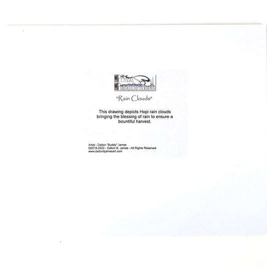 Dalton James "Rain Clouds" Print-Indian Pueblo Store