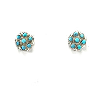 Load image into Gallery viewer, Small Snake Eye Cluster Earrings-Indian Pueblo Store
