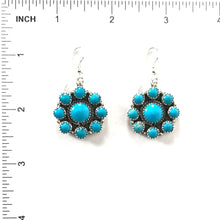 Load image into Gallery viewer, Anna Spencer Kingman Turquoise Cluster Necklace and Earring Set-Indian Pueblo Store
