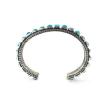 Load image into Gallery viewer, Ernest Rangel Turquoise Tufa Cast Bracelet-Indian Pueblo Store
