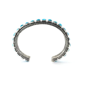 Ernest Rangel Turquoise Tufa Cast Bracelet-Indian Pueblo Store