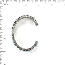 Load image into Gallery viewer, Ernest Rangel Turquoise Tufa Cast Bracelet-Indian Pueblo Store
