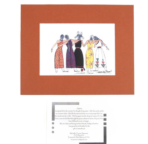 Michelle Tsosie Sisneros "Five Sisters" Print-Indian Pueblo Store