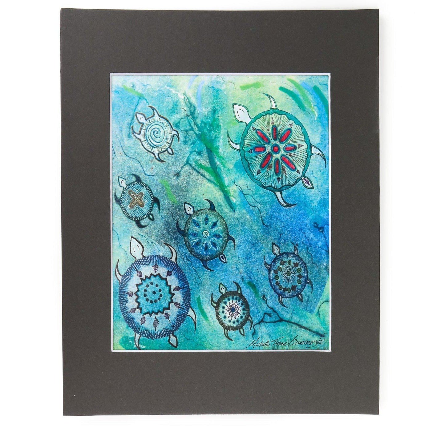 Michelle Tsosie Sisneros Water's Breath Print-Indian Pueblo Store