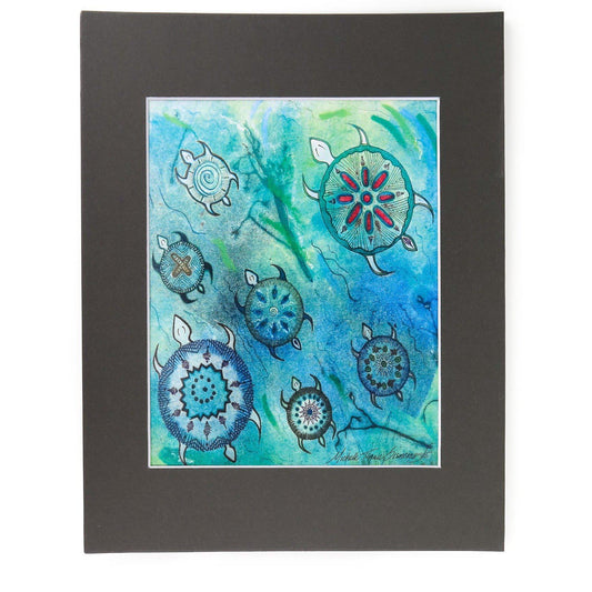 Michelle Tsosie Sisneros Water's Breath Print-Indian Pueblo Store