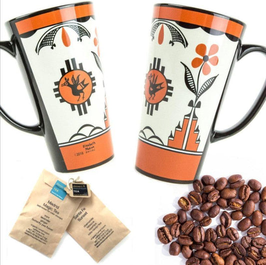 Elizabeth Medina Pueblo Morning Two Mug Gift Set-Indian Pueblo Store