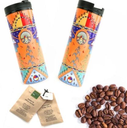 George Toya Pueblo Morning Duo Gift Basket-Indian Pueblo Store