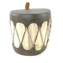 Load image into Gallery viewer, Everett Fragua Traditional Log Drum-Indian Pueblo Store

