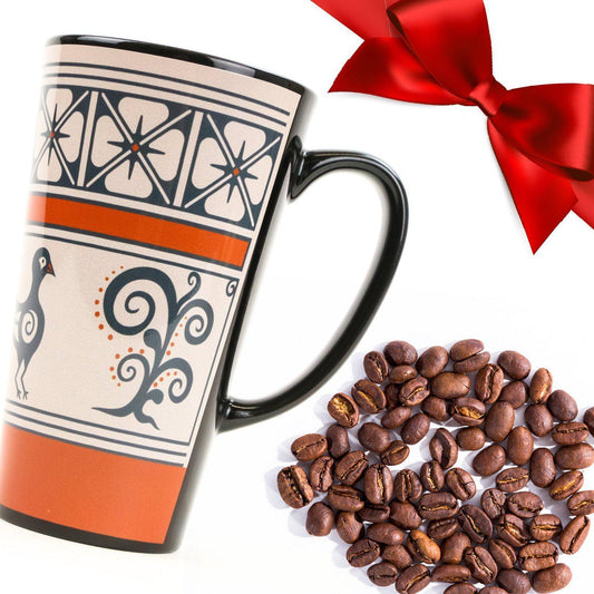 Helen Bird Pueblo Morning One Mug Gift Set-Indian Pueblo Store