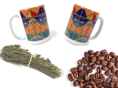 George Toya Pueblo Morning Duo Gift Basket-Indian Pueblo Store