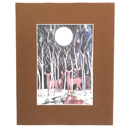 Michelle Tsosie Sisneros "Peaceful Sight" Print-Indian Pueblo Store
