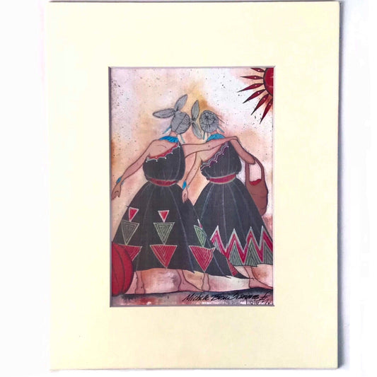 Michelle Tsosie Sisneros Best Friends Prints-8x10-Indian Pueblo Store