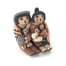 Load image into Gallery viewer, Chrislyn Fragua Family Storyteller with Four Children-Indian Pueblo Store
