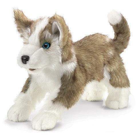 Little Hand Puppet - Wolf Pup-Indian Pueblo Store