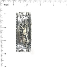 Load image into Gallery viewer, Jereme Delgarito Overlay Horse Bracelet-Indian Pueblo Store
