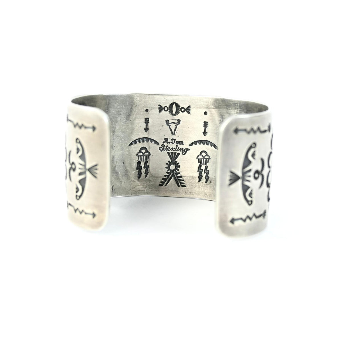 Ronald Tom Chief Head Bracelet-Indian Pueblo Store