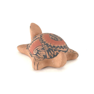 Terry Tapia Micaceous Turtle Figurine-Indian Pueblo Store