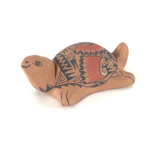 Terry Tapia Micaceous Turtle Figurine-Indian Pueblo Store