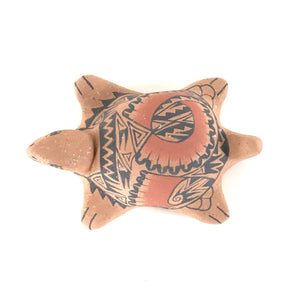 Terry Tapia Micaceous Turtle Figurine-Indian Pueblo Store