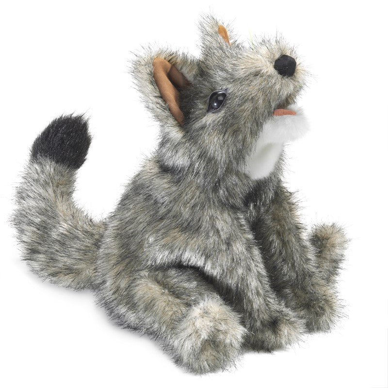 Small Coyote Hand Puppet-Indian Pueblo Store