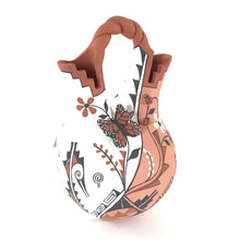 Load image into Gallery viewer, Carol Lucero Gachupin Kiva Step Wedding Vase-Indian Pueblo Store
