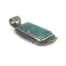 Load image into Gallery viewer, Ronald Tom Turquoise Pendant-Indian Pueblo Store
