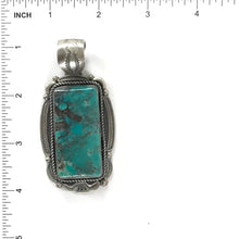 Load image into Gallery viewer, Ronald Tom Turquoise Pendant-Indian Pueblo Store
