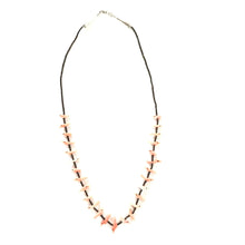 Load image into Gallery viewer, Rosita Kaamasee Pink Coral Animal Fetish Necklace-Indian Pueblo Store
