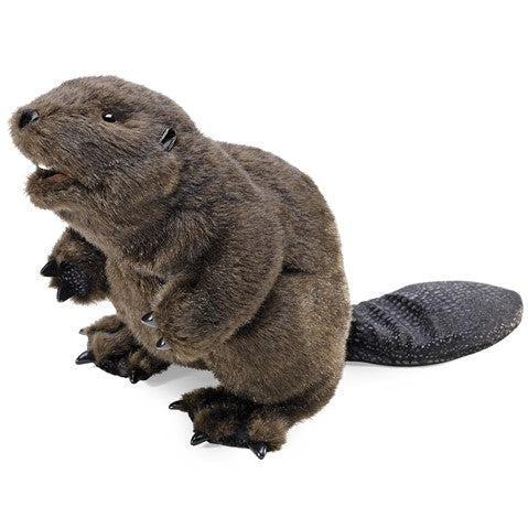 Folkmanis Beaver Hand Puppet-Indian Pueblo Store