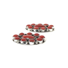 Load image into Gallery viewer, Coral Petite Cluster Post Earring-Indian Pueblo Store
