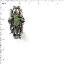 Load image into Gallery viewer, Ronald Tom Royston Turquoise Cast Bracelet-Indian Pueblo Store
