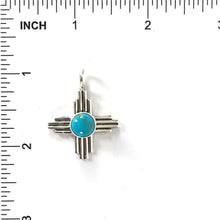 Load image into Gallery viewer, Raymond Coriz Zia Sun Symbol Pendant-Indian Pueblo Store
