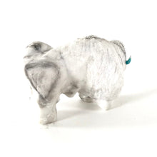 Load image into Gallery viewer, Ronn Goodluck Alabaster Buffalo Fetish Carving-Indian Pueblo Store
