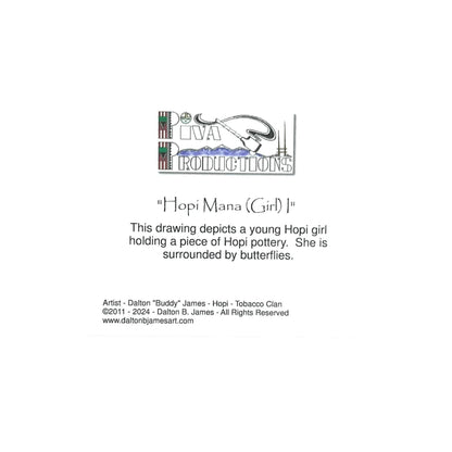 Dalton James Hopi Mana I Print-Indian Pueblo Store