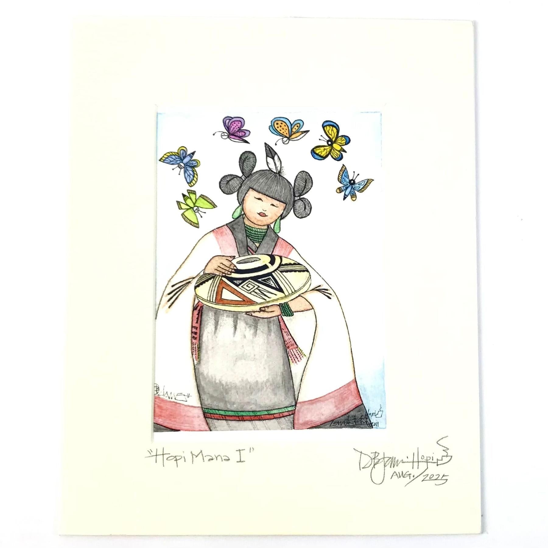 Dalton James Hopi Mana I Print-Indian Pueblo Store