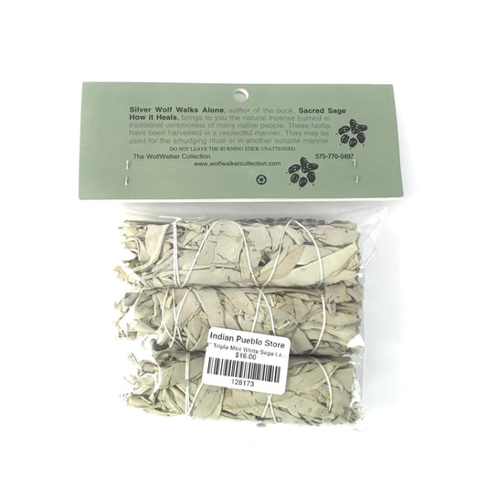 Triple Mini White Sage and Lavender Bundle Pack-Indian Pueblo Store