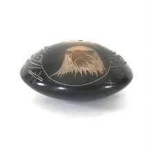 Load image into Gallery viewer, Kevin Naranjo Etched Eagle Seed Pot-Indian Pueblo Store
