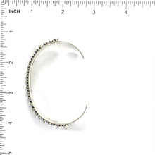 Load image into Gallery viewer, Leander Tahe Sterling Silver Cast Channel Bracelet-Indian Pueblo Store
