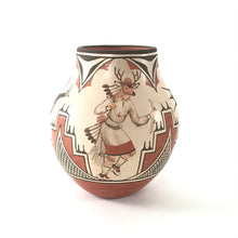 Load image into Gallery viewer, Elizabeth and Marcellus Medina Eagle and Deer Dancer Pot-Indian Pueblo Store
