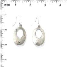 Load image into Gallery viewer, Stewart Dacaywma Hopi Overlay Dangle Earrings-Indian Pueblo Store
