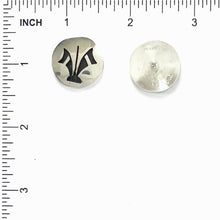 Load image into Gallery viewer, Stewart Dacaywma Hopi Overlay Post Earrings-Indian Pueblo Store
