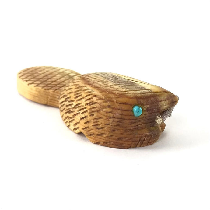 Angel Yatsattie Cedar Beaver Fetish Carving-Indian Pueblo Store