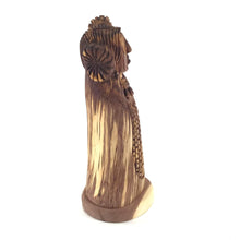 Load image into Gallery viewer, Harry and Isabella Benally Hopi Corn Maiden Juniper Wood Carving-Indian Pueblo Store
